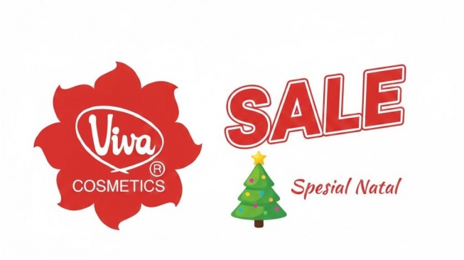 Promo Skincare Anti Aging Viva Spesial Natal 2025, Harga Rp80 Ribu Dapat 3 Serum!