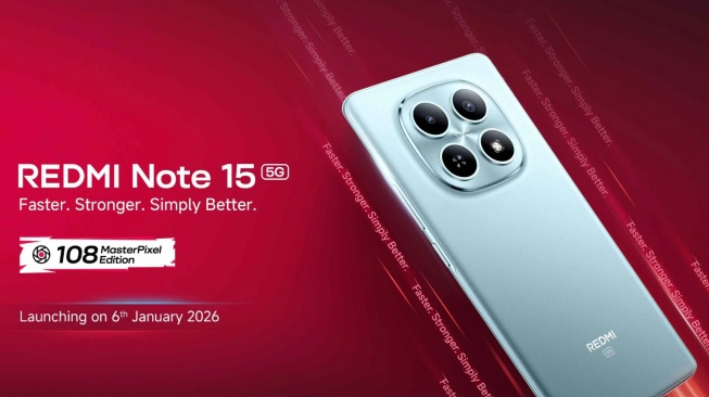 Redmi Note 15 5G. (Xiaomi India)