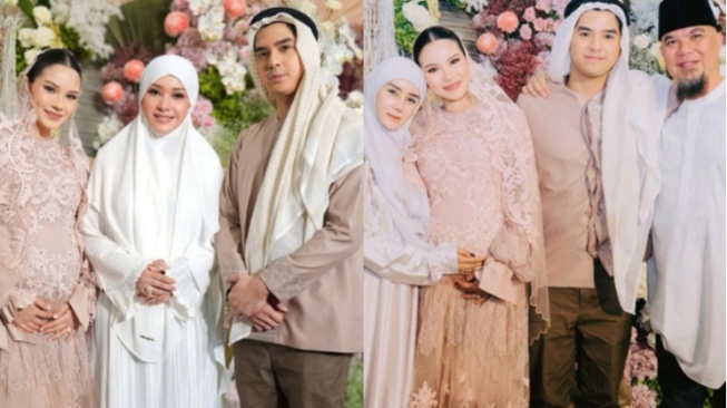 Momen Adem di Syukuran Kehamilan Alyssa Daguise, Mulan Jameela dan Maia Estianty Duduk Bareng