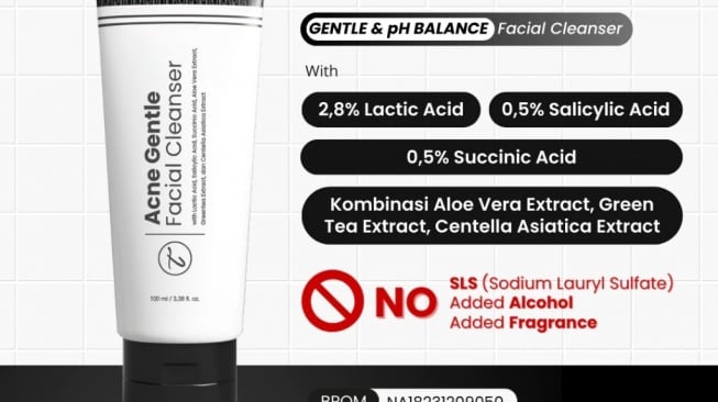 Facial Cleanser Teratu Beauty (Shopee/Teratu Beauty Official Shop)