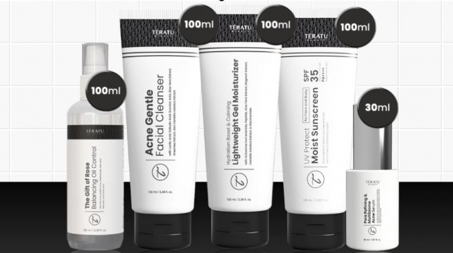 5 Skincare Teratu Beauty Khusus Kulit Berjerawat, Cocok untuk Dewasa dan Harga Terjangkau
