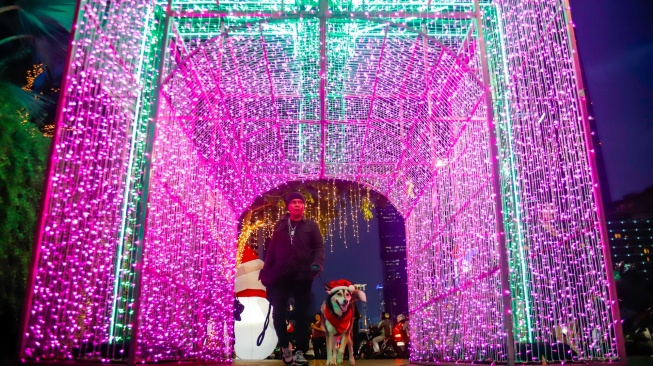Jakarta Light Festival 2025 Hadirkan Cahaya Natal di Jantung Ibu Kota