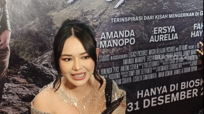 Amanda Manopo ditemui di Senayan, Jakarta Pusat pada Selasa, 23 Desember 2025. [Suara.com/Rena Pangesti]