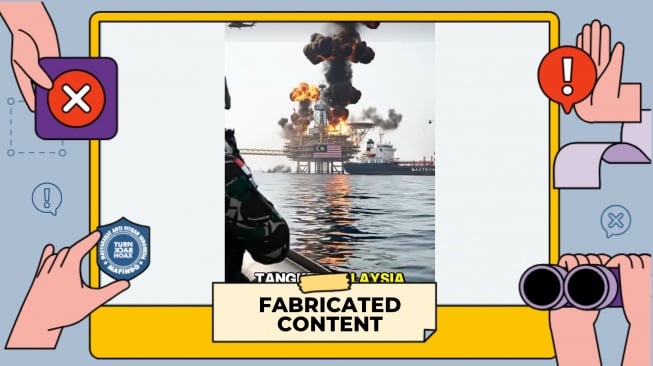 cek fakta pengeboran minyak milik Malaysia.