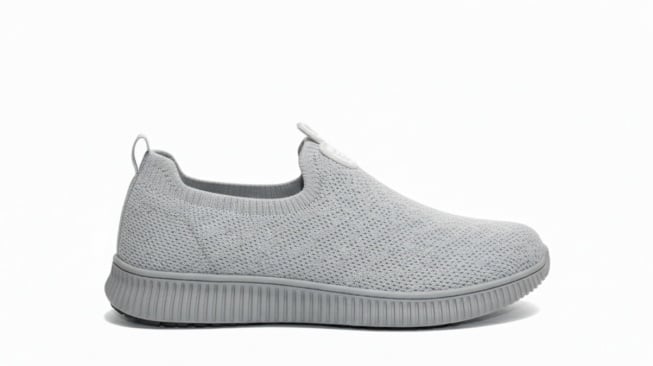 Dr. Kevin Sepatu Olahraga Sport Wanita Sneakers Rajut Slip On (Brand)