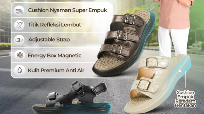 5 Rekomendasi Sandal Kesehatan untuk Penderita Rematik, Mulai Rp 17 Ribuan