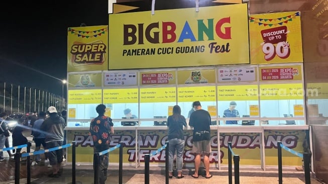 Suasana Big Bang Festival 2025 pada Rabu, 24 Desember 2025 [Suara.com/Rena Pangesti]