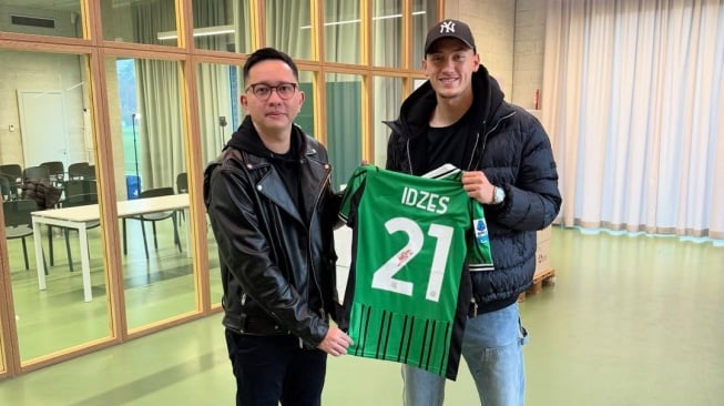 Hanif Thamrin dan Jay Idzes. (Instagram/@hanifthamrin)