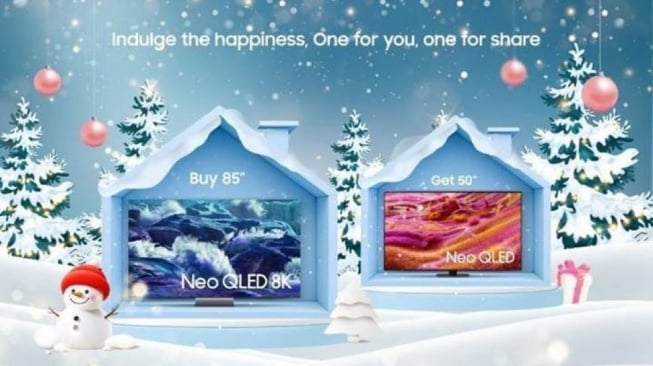 Samsung Hadirkan Pengalaman Hiburan 'Sultan' Lewat Lini TV Raksasa Berteknologi AI