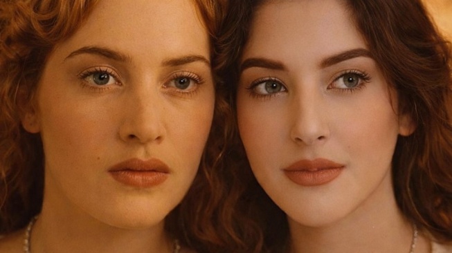 AI Lewat! Tasya Farasya Make Up Mirip Rose 'Titanic' hingga Rosalinda