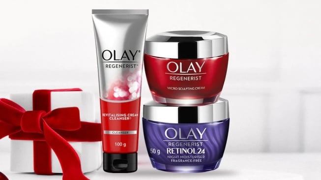 Olay Regenerist Set Lengkap (Shopee/Olay Official Shop)