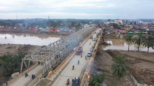 Akses Jembatan Krueng Tamiang Kembali Dibuka, Kementerian PU Pulihkan Konektivitas Warga