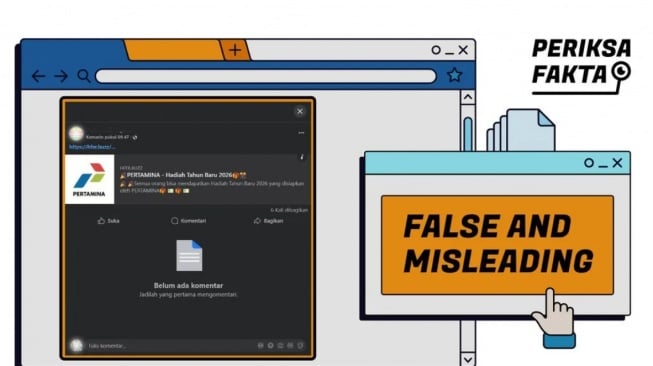Cek fakta undian Pertamina