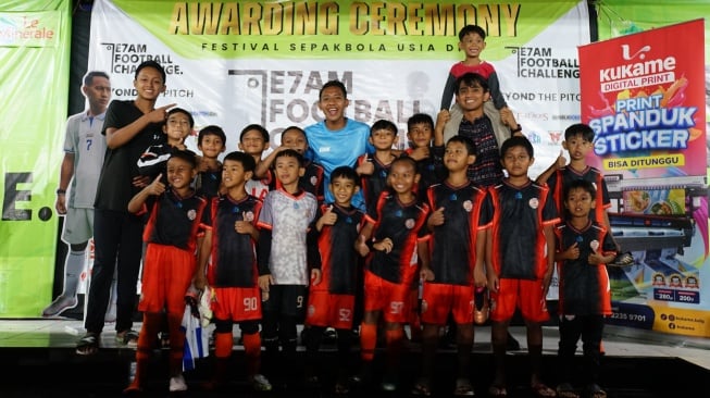 Peduli Pembinaan Sepak Bola, Beckham Putra Gelar E7AM Football Challenge
