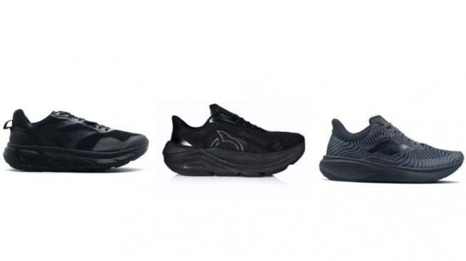 9 Sepatu Running Lokal Full Black Kualitas Dewa: Nyaman Buat Lari, Stylish Buat Nongki
