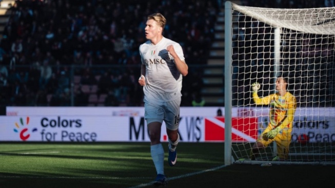 Dua Kali Jebol Gawang Emil Audero dengan Kaki Terlemah, Rasmus Hojlund Merendah