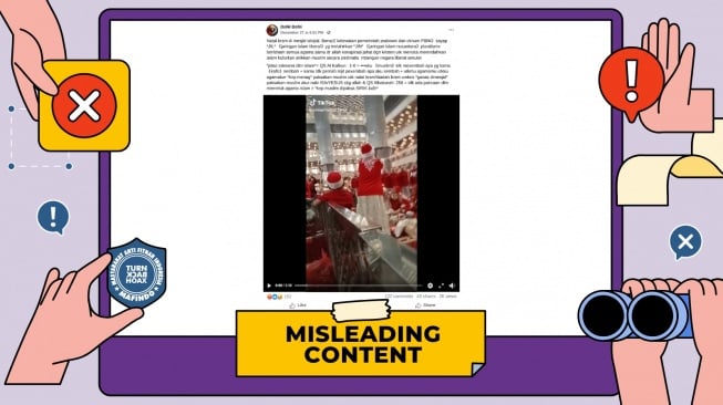 cek fakta natal di masjid istiqlal