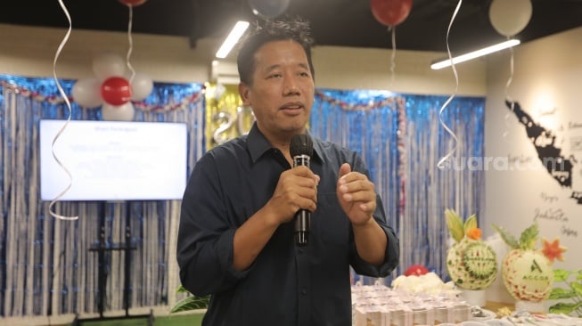 Pemimpin Redaksi Suara.com, Suwarjono. (Foto dok.Suara.com)