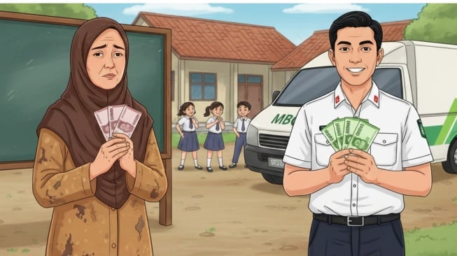 Gaji Sopir MBG Lebih Tinggi dari Guru Honorer, JPPI: Lebih Rasional Jadi Sopir!