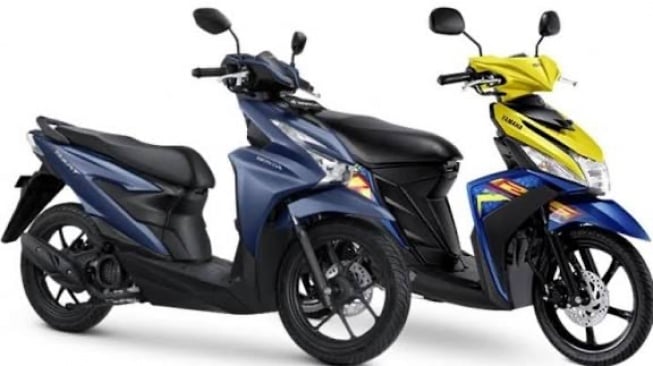 Yamaha Mio vs Honda BeAT Lebih Bagus Mana? Ini Adu Harga dan Spesifikasinya