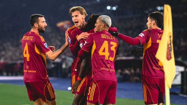 AS Roma Sikat Genoa 3-1, Tempati Posisi Keempat Klasemen Sementara Liga Italia