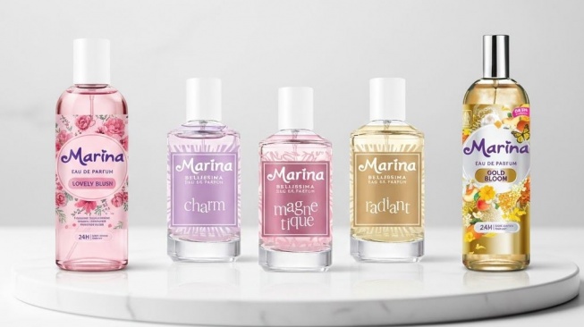 Ilustrasi parfum Marina. (Dibuat dengan Gemini AI)