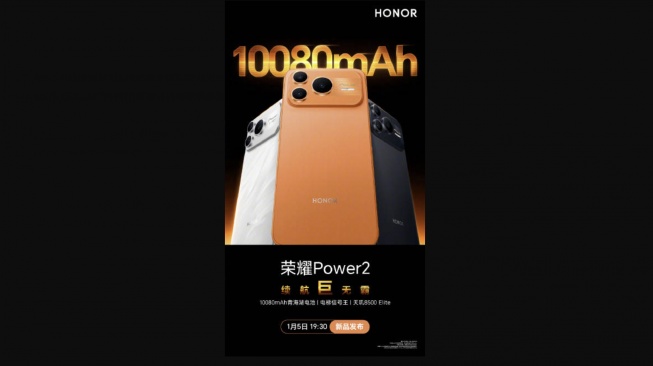 Bocoran Honor Power 2. [Weibo]