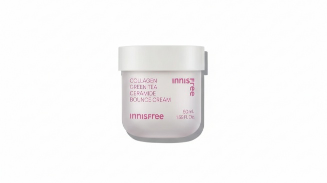 Innisfree Collagen Green Tea Ceramide Bounce Cream (Brand)