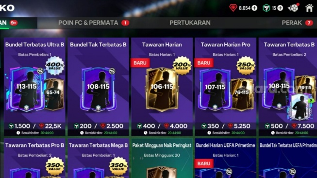 21 Kode Redeem FC Mobile 11 Januari 2026, Dapatkan Ribuan Gems hingga Pemain Legendaris