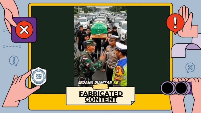 cek fakta polisi iring-iringan