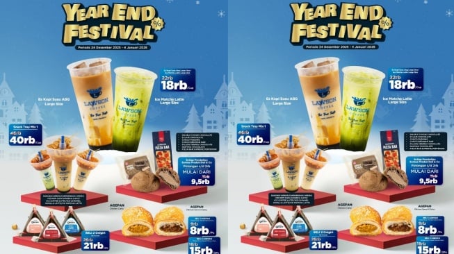 Promo kopi saat tahun baru