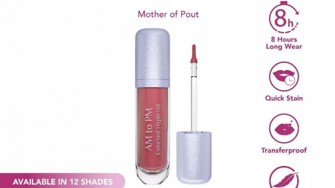 Pilihan lipstik transferproof untuk Tahun Baru. (Shopee)
