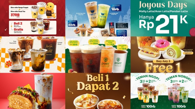 7 Promo Kopi Spesial Tahun Baru 31 Desember 2025, Hemat dan Nikmat!