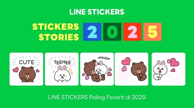 Tren Stiker LINE 2025: Emosi, Humor, dan Karya Lokal Jadi Raja Percakapan Digital