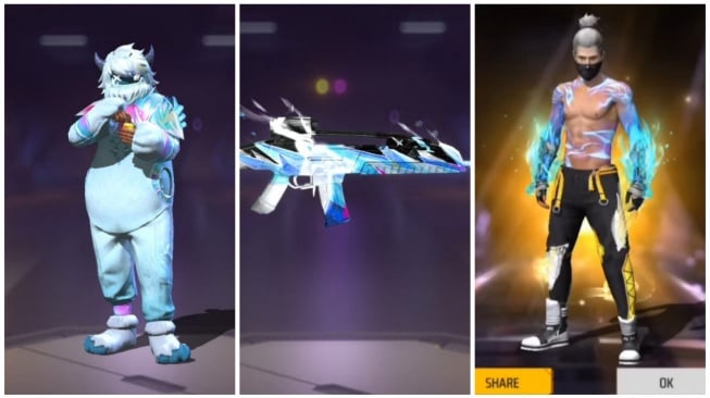 63 Kode Redeem FF Terbaru 31 Desember: Klaim Hadiah Tahun Baru, XM8, dan Mythos Fist