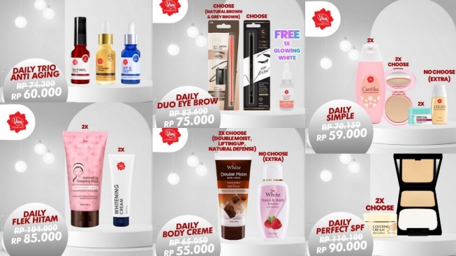5 Promo Viva Cosmetics Terbaru Januari 2026, Ada Paket Anti-Aging Rp60 Ribuan