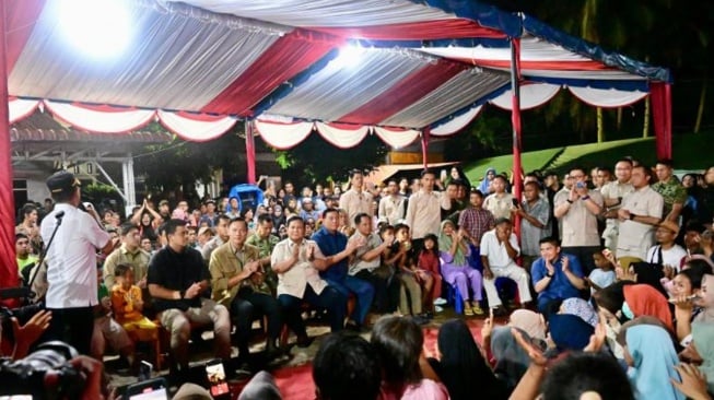 Presiden Prabowo Subianto menegaskan ia sebagai kepala negara dan kepala pemerintah tidak akan meninggalkan rakyat. (Foto dok. Biro Pers Istana Kepresidenan)