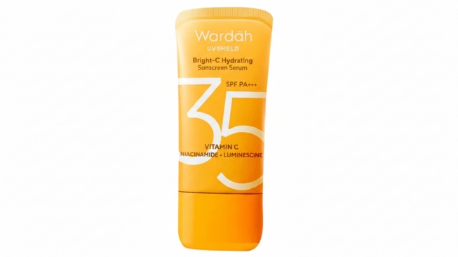 Wardah UV Shield Bright-C Hydrating Sunscreen Serum SPF 35 PA+++