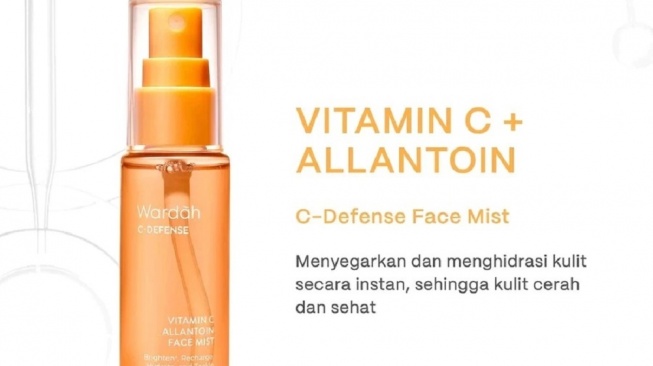 Wardah C-Defense Face Mist (Shopee/Kios Authorized Store Jambi)
