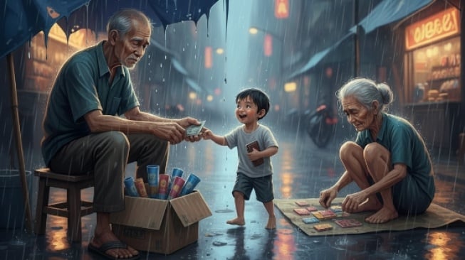 CERPEN: Di Bawah Hujan Malam Tahun Baru