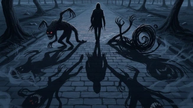 Bayangan yang Meniru Langkahku