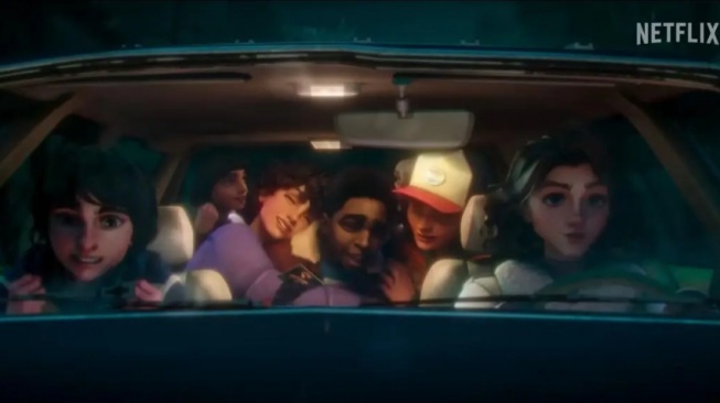 Sinopsis Stranger Things: Tales from 85, Spin-Off Versi Animasi
