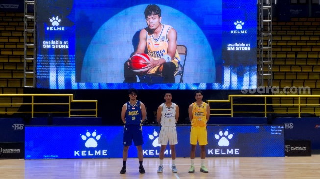 Siap Tempur di IBL 2026, Satria Muda Perkenalkan Tim dan Jersey Baru