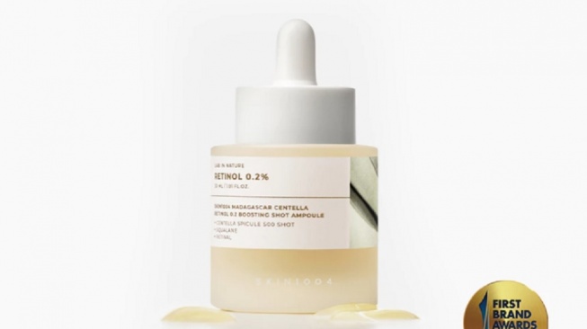 SKIN1004 Madagascar Centella Retinol 0.2 Boosting Shot Ampoule (Shopee)