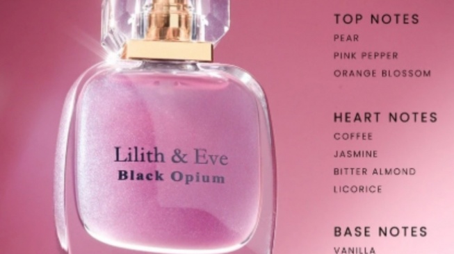 Lilith & Eve - Black Opium (Glitter Perfume).
