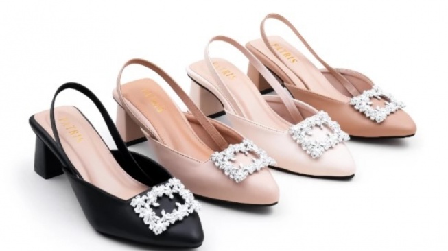 PATRIS Rosalind Mules Wanita Heels / Hak 5 Cm