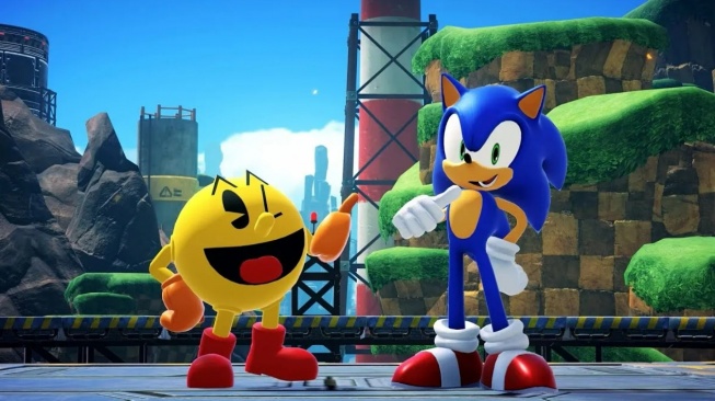 Dua Game Legendaris Berkolaborasi, Pac-Man Gabung Sonic Racing CrossWorlds