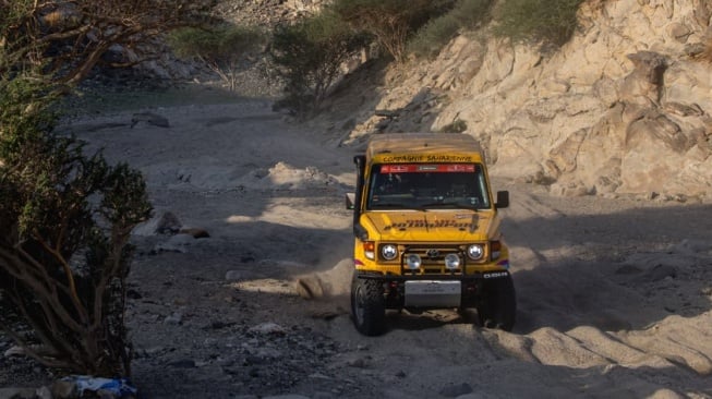 Shammie Zacky Baridwan Pereli Indonesia Berhasil Sabet Runner Up Etape Pertama Rally Dakar 2026. (Foto: Ist)