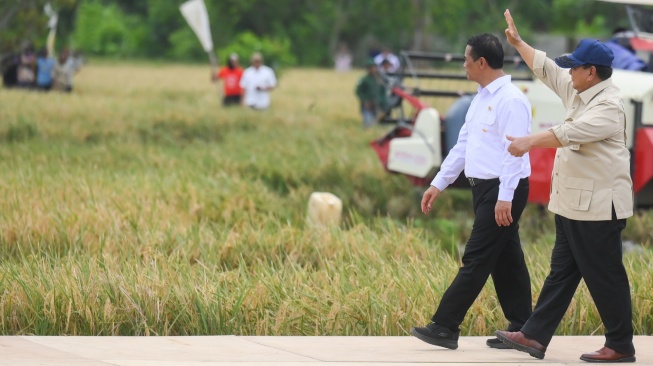 Kampanye Sekian Tahun, Prabowo Konsisten Fokus pada Swasembada Pangan