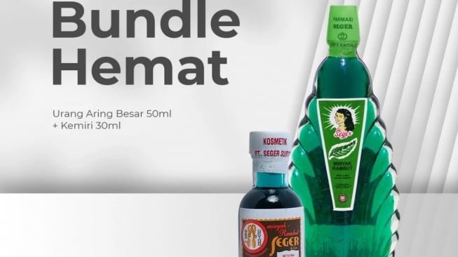 Seger Urang Aring Minyak Rambut (Shopee/Seger Snow Official Shop)